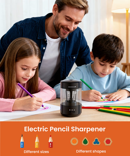 Colarlemo × Prolixity Electric Pencil Sharpener for Classroom