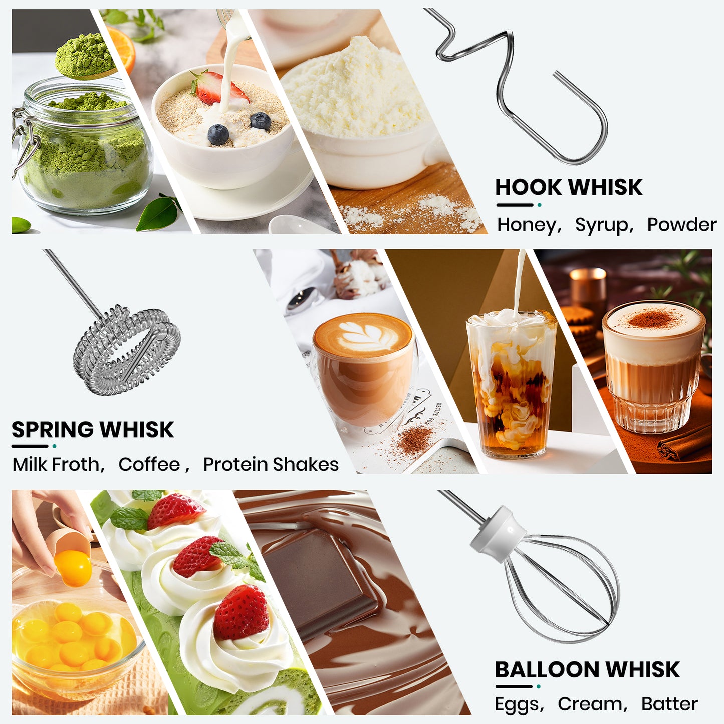 Colarlemo Handheld Rechargeable Milk Frother