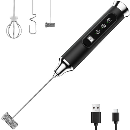 Colarlemo×YUSWKO IPX6 Waterproofing Rechargeable Milk Frother