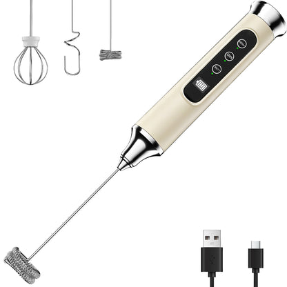 Colarlemo×YUSWKO IPX6 Waterproofing Rechargeable Milk Frother