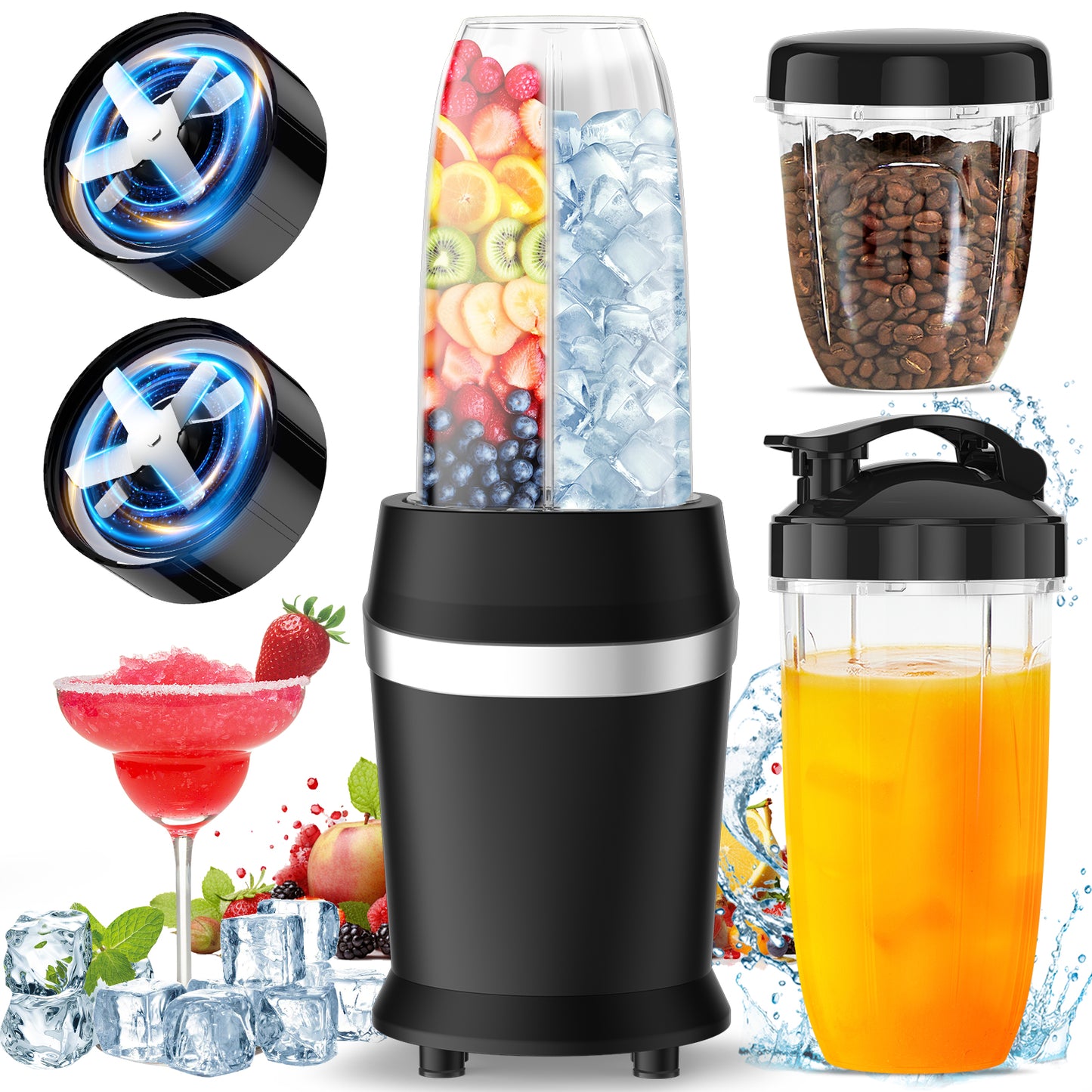 Colarlemo 1200W Smoothie Blender Maker