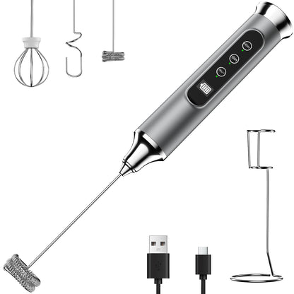 Colarlemo×YUSWKO IPX6 Waterproofing Rechargeable Milk Frother