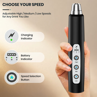 Colarlemo Handheld Rechargeable Milk Frother