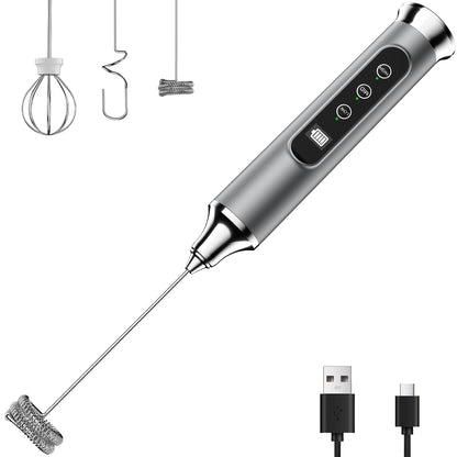 Colarlemo×YUSWKO IPX6 Waterproofing Rechargeable Milk Frother