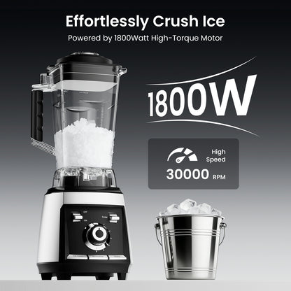 Colarlemo 1800W Smoothie Blender for Kitchen