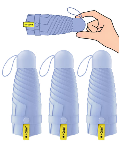 Colarlemo× LMUGOOS 3 Pack Travel Mini Umbrella