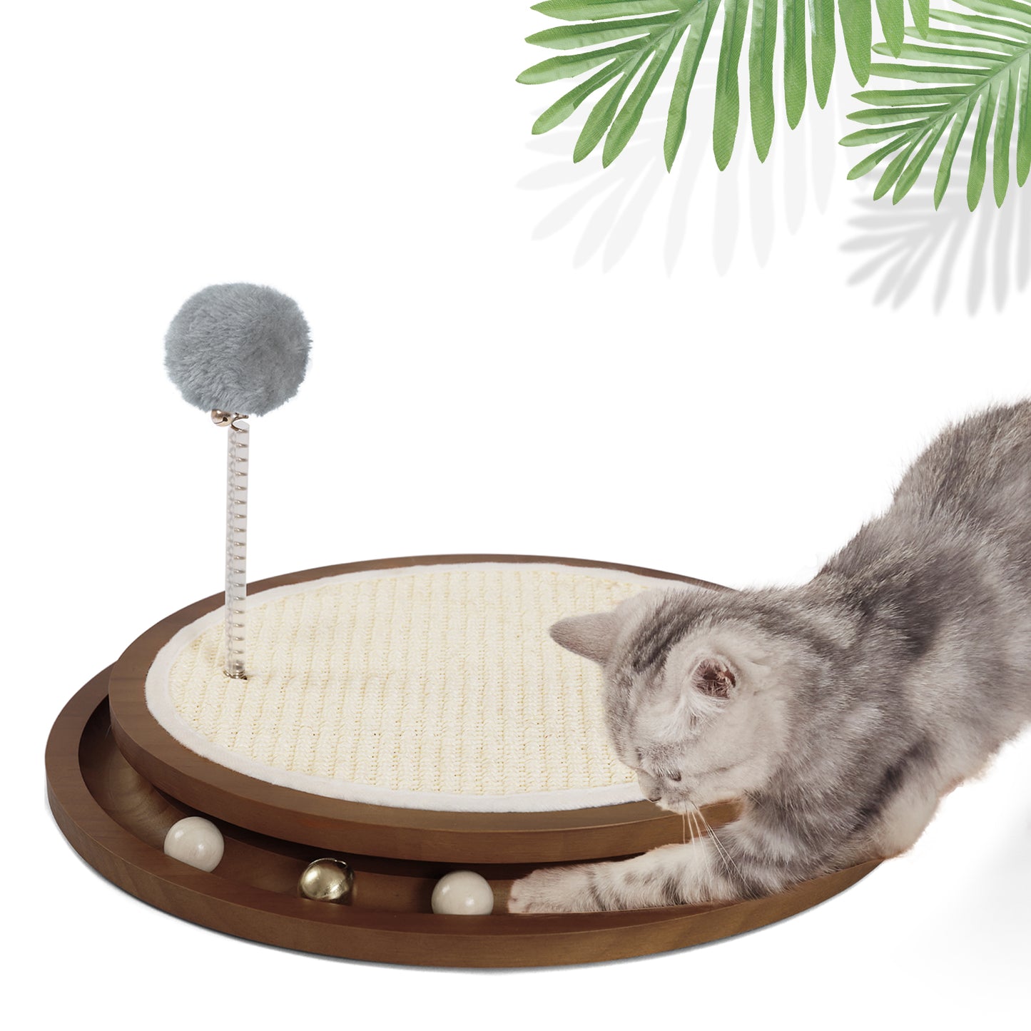 Colarlemo× LMUGOOS 3 in 1 Cat Natural Sisal Scratching Pad