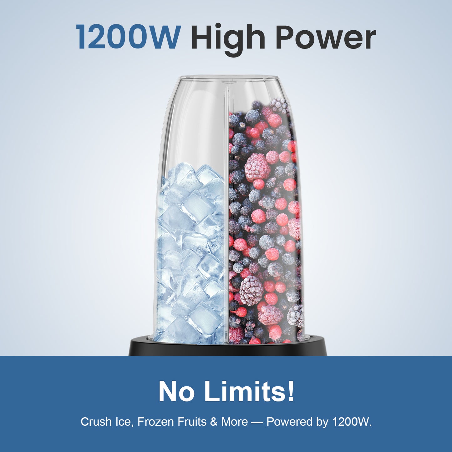 Colarlemo 1200W Smoothie Blender Maker