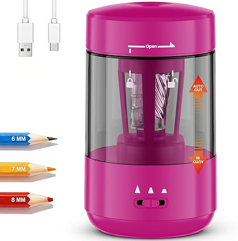 Colarlemo × Prolixity Electric Pencil Sharpener for Classroom