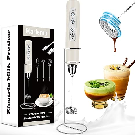 Colarlemo Handheld Rechargeable Milk Frother