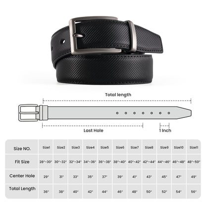 Colarlemo× LMUGOOS 3 Pack Men's Reversible Genuine Leather Belt