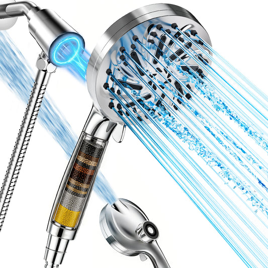Colarlemo× Cooenia Magnetic Handheld Shower Head Set with 8 Spray Modes & 2 Cleaning Modes